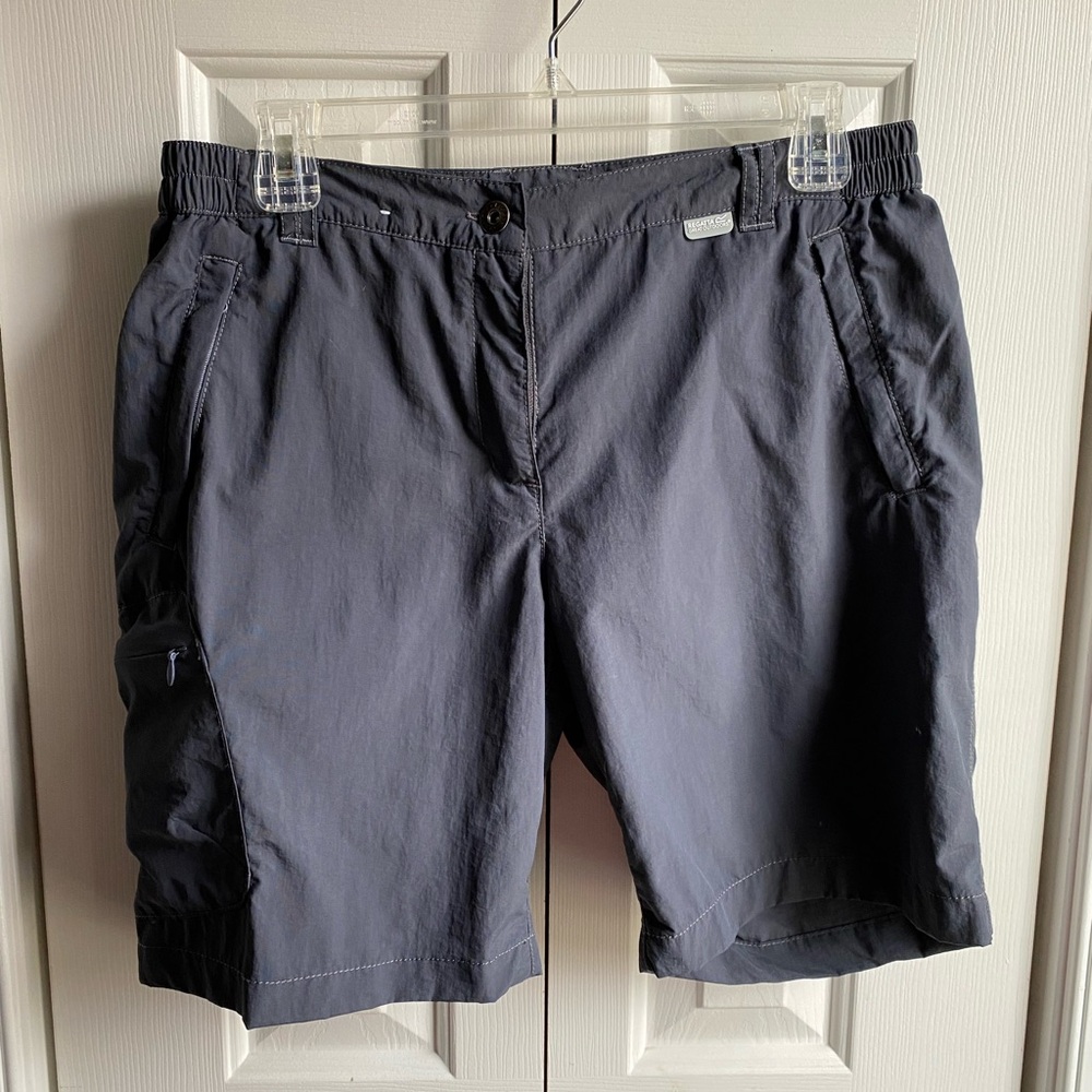 Regatta Great Outdoors Womens Shorts Dark Gray Outdoors Size US M/8